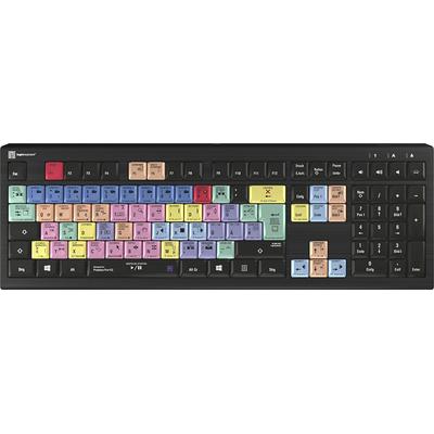 LOGICKEYBOARD Tastatur "Adobe Premiere Pro CC Astra 2 DE (PC)" Tastaturen bunt Tastaturen