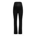 Umstandsleggings ONLY MATERNITY "OLMNELLA FLARED PANT JRS NOOS" Gr. L (40), N-Gr, schwarz (black) Damen Hosen Umstandshosen