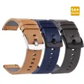 Bracelets de montre en cuir véritable pour montre Samsung bracelet pour montre Huawei pendentifs
