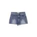Victoria's Secret Pink Denim Shorts: Blue Print Bottoms - Women's Size 6 - Sandwash
