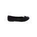 FRYE Flats: Slip-on Chunky Heel Casual Black Solid Shoes - Women's Size 9 - Round Toe