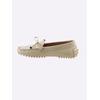 Slipper ANDREA CONTI, Damen, Gr. 36, beige (sand), Leder, Glattleder, sportlich, Schuhe