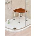 Deluxe Teak Bath Stool by CareCo