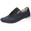 Schnürschuh WALDLÄUFER "K-RAMONA-Soft", Damen, Gr. 6 (39), blau (dunkelblau), Nubukleder, Textil, sportlich, Schuhe, Freizeitschuh, Halbschuh mit Orthotritt-Ausrüstung, K-Weite