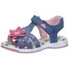 Sandale LICO "Sandale Manja V", Gr. 33, blau, Leder, Schuhe