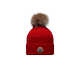 MONCLER ENFANT Bonnet en laine avec pompon