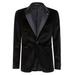 Single-breasted Tuxedo Blazer