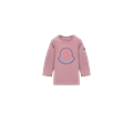 MONCLER ENFANT Logo Long Sleeve T-Shirt, Girl, Pink, Size: 2Y