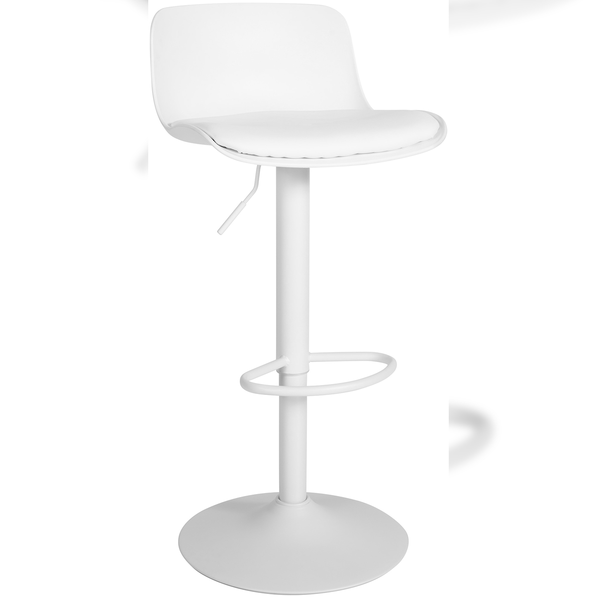 CLP Barhocker Almada Kunstleder weiß Image