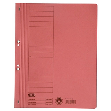 ELBA Ösenhefter 100551875 DIN A4 kfm./Amtsheftung rot Image
