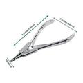 Gothic Ring Opening Pliers [Captive Bead Ring/Captive Segment Ring Opener] Spring Mechanism Excellent Build Stainless Steel Autoclavable Easy To Operate Long-Lasting