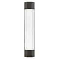 Hinkley Lighting 51392 Facet 24 Tall Led Wall Sconce - Black