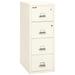 Fireking 4 Drawer Legal 31 D Safe-In-A-File fireproof Cabinet-Ivory White