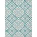 Addison Rugs Chantille ACN616 Teal 10 x 14 Indoor Outdoor Area Rug Easy Clean Machine Washable Non Shedding Bedroom Living Room Dining Room Kitchen Patio Rug