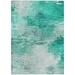 Addison Rugs Chantille ACN595 Teal 2 6 x 3 10 Indoor Outdoor Area Rug Easy Clean Machine Washable Non Shedding Bedroom Living Room Dining Room Kitchen Patio Rug