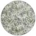 1242-1036-GREEN 7 ft. 10 in. x 7 ft. 10 in. Livigno Floral Round Rug Green