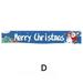 Merry Christmas Banner 9FT Large Santa Claus Sign Xmas Outdoor Garden Decoration