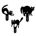 Garden for Cat Shaped Lawn Plaques Stakes Acrylic Backyard Decoration for Home Garden Decor Signs Yard Decor Pathway Patio Ornaments