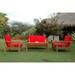 Maykoosh Suburban Soiree Southbay Deep Seating 5-Pieces Conversation Set A