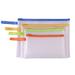 4Pcs Office Documents Pouch Paper Bill Organizer Stationery Storage Bag