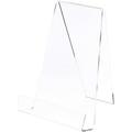 Clear Book Easel With 1.875 Ledge With 8.25 W X 8 D X 10.75 H (2 Pack)