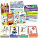 Flash Cards for Toddlers EC36 Kids Ultimate Set Bundle ~ 12 Packs of Flashcards (ABC Flash Cards; Colors and Shapes Numbers; Addition; First Words; Bonus Reward Stickers)