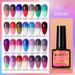 Color Changing Gel Nail Lacquer Temperature Change Gel Nail Lacquer Soak Gel Polishing Nail Art Sky Collection Gradient Nails For Nail Art Diy Home Nail Gel