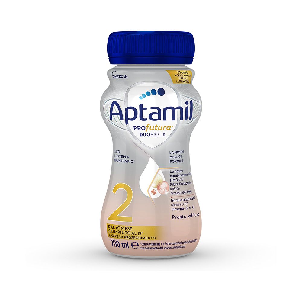 Aptamil Profutura Duobiotik 2 da 6° Mese 200 ml Latte