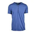 Daniele Alessandrini , Blue T-Shirt for Men ,Blue male, Sizes: L, S