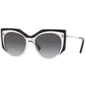 Valentino , Black Crystal Sunglasses ,Black female, Sizes: 53 MM