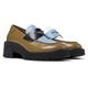 CAMPER Twins - Loafers for Women - Brown,Blue,White, size 8, Smooth leather