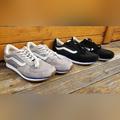 Vans Shoes | 2 Pairs- Vans Runner Og Black White And Grey And White Classic Mens 10 | Color: Black/Gray | Size: 10