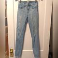 J. Crew Jeans | J. Crew Jeans 9" Rise Toothpick Jegging Light Wash Jean Size 26t Skinny | Color: Blue | Size: 26