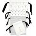 Kate Spade Accessories | Kate Spade Brand New Getting Dressed Travel Set Bags Travel Accessories | Color: Black/White | Size: Os