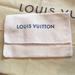 Louis Vuitton Bags | Louis Vuitton Folding Dust Bag Card Holder Key Case Size | Color: Blue/Cream | Size: 3-1/2”X5-1/4