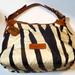 Dooney & Bourke Bags | Dooney & Bourke Erica Zebra Print Hobo Shoulder Bag. | Color: Black/White | Size: 14 X 10