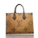 Louis Vuitton Bags | Louis Vuitton Onthego Mm Reverse Monogram Giant Tote | Color: Black/Brown | Size: Os