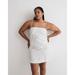 Madewell Dresses | Madewell Embroidered Goldie Mini Dress In Linen Eyelet White Size 14 Nwt | Color: White | Size: L