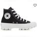 Converse Shoes | Converse Chuck Taylor All Star Lugged Platform Sneakers | Color: Black | Size: 8