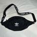 Adidas Bags | Adidas Fanny Pack Belt Bag Black - Used Only Once! | Color: Black/Pink | Size: Os