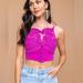 Free People Tops | Free People M Have My Heart Pink Tank Top | Color: Pink | Size: M