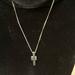 Gucci Jewelry | Gucci Cross Necklace, Sterling Silver .925 In Euc | Color: Silver | Size: Os