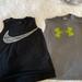 Nike Shirts & Tops | Boys Tank Tops Nike And Under Armour Dry Fit | Color: Tan | Size: Mb