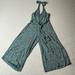 American Eagle Outfitters Pants & Jumpsuits | Like New American Eagle Floral Halter Jumpsuit Size Small | Color: Green/White | Size: S