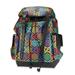 Gucci Bags | Gucci Limited Edition 'Psychedelic' Rainbow Gg Supreme Canvas Medium Backpack | Color: Black | Size: Os