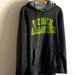 Under Armour Shirts | Men’s Under Armor Hooded Pullover Xl. Dark Kaki Green With Grey Lined Hood. | Color: Gray/Green | Size: Xl