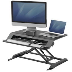 Fellowes Sitz-Steh Workstation Lotus LT, höhenverstellbar, schwarz Image