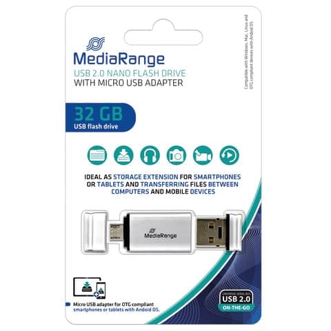 USB Stick 32GB 2.0+MicroUSB /VER49822 Image