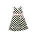 Bitty Baby by American Girl Dress: Green Checkered/Gingham Skirts & Dresses - Size 6
