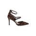 Ann Taylor Heels: Pumps Stilleto Cocktail Brown Leopard Print Shoes - Women's Size 6 - Pointed Toe